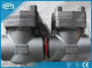 Smidd svängningsventil